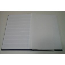 CLASSIFICADOR BAHIA 24 PÁGINAS BRANCAS TAMANHO 22 X 31 CM