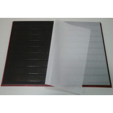 CLASSIFICADOR BAHIA 24 PÁGINAS PRETAS TAMANHO 22 X 31 CM