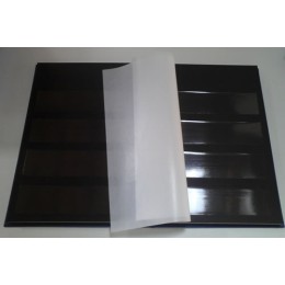 CLASSIFICADOR BAHIA QUADRAS 24 PÁGINAS PRETAS TAMANHO 22 X 31 CM  