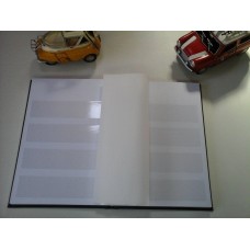 CLASSIFICADOR BAHIA QUADRAS 24 PÁGINAS BRANCAS TAMANHO 22 X 31 CM  